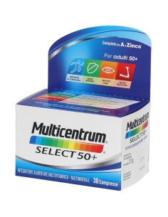 MULTICENTRUM SELECT 50+ 30 COMPRESSE