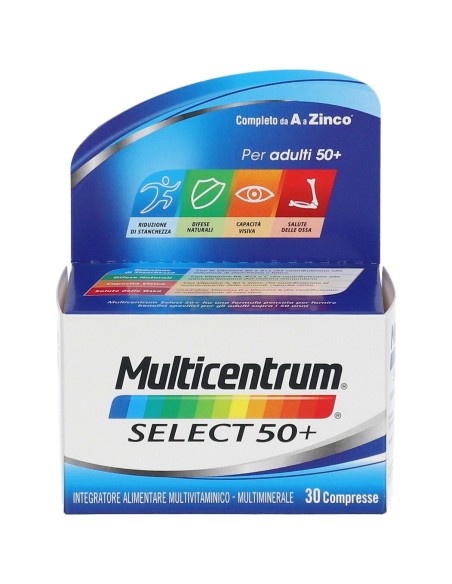 MULTICENTRUM SELECT 50+ 30 COMPRESSE