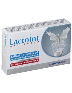 LACTOINT DIECIMILA 30 CAPSULE ACIDORESISTENTI SENZA GLUTINE