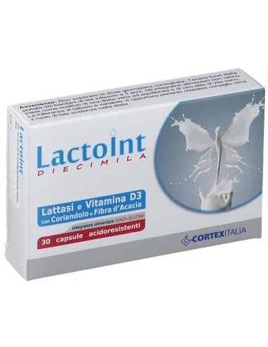 LACTOINT DIECIMILA 30 CAPSULE ACIDORESISTENTI SENZA GLUTINE