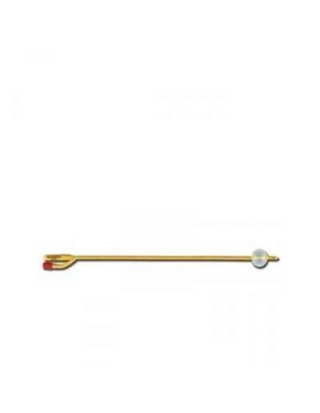 SONDA FOLEY URETRALE IN SILICONE A 2 VIE 5/15 ML CH 18