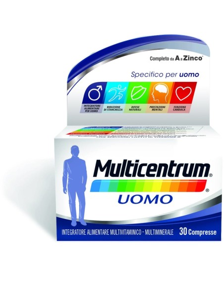 MULTICENTRUM UOMO 30 COMPRESSE