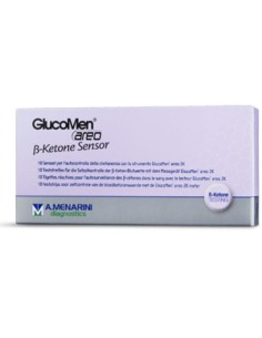 STRISCE MISURAZIONE CHETONEMIA GLUCOMEN AREO B-KETONE SENSOR 10 PEZZI