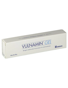 VULNAMIN MEDICAZIONE INTERATTIVA IN GEL A BASE DI AMINOACIDICOSTITUTIVI DEL COLLAGENE E SODIO JALURONATO TUBO 50 G