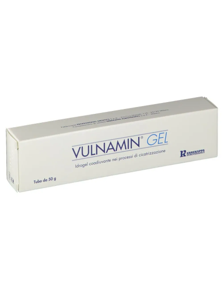 VULNAMIN MEDICAZIONE INTERATTIVA IN GEL A BASE DI AMINOACIDICOSTITUTIVI DEL COLLAGENE E SODIO JALURONATO TUBO 50 G