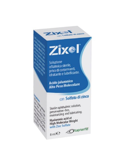 SOLUZIONE OFTALMICA ZIXOL PLURIDOSE 8 ML