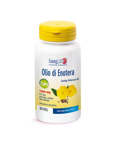 LONGLIFE OLIO ENOTERA BIO 1300 MG 50 PERLE IN GELATINA