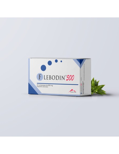 FLEBODIN 500 24 COMPRESSE DA 850 MG