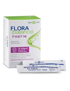 BIOSLINE FLORABALANCE FAST 10 BUSTINE OROSOLUBILI