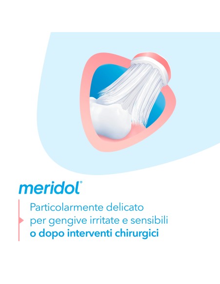 MERIDOL PERIO SPAZZOLINO GENGIVE SENSIBILI 1 PEZZO
