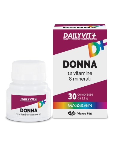 MASSIGEN DONNA MULTIVITAMINICO E MULTIMINERALE 30 COMPRESSE RIVESTITE