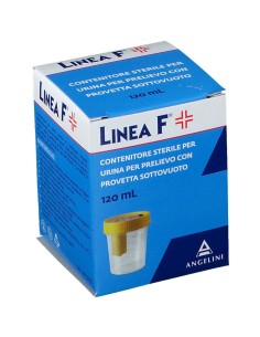 CONTENITORE RACCOLTA URINA LINEA F 120 ML