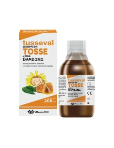 TUSSEVAL SCIROPPO TOSSE BAMBINI 200 ML