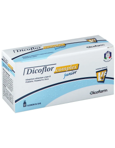 DICOFLOR COMPLEX JUNIOR 12 FLACONI DA 10 ML