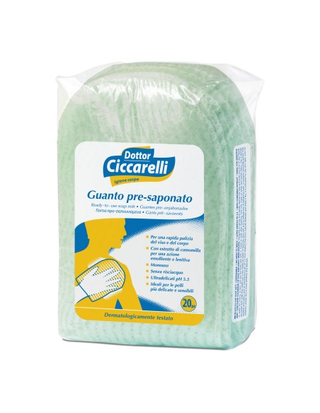 CICCARELLI GUANTO PRESAPONATO 20 PEZZI