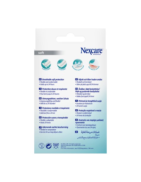CEROTTO NEXCARE SOFT STRISCIA 100X8CM