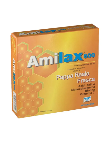 AMILAX 600 10 FLACONCINI 10 ML