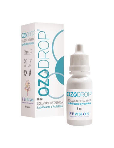 OZODROP LIPOZONEYE SOLUZIONE OFTALMICA BASE DI OLIO OZONIZZATO IN FOSFOLIPIDI 8 ML