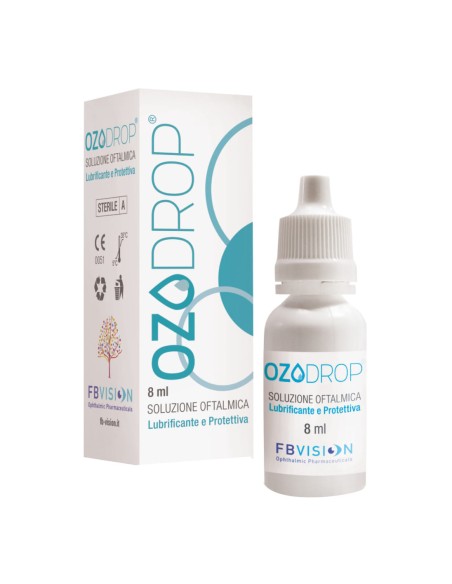 OZODROP LIPOZONEYE SOLUZIONE OFTALMICA BASE DI OLIO OZONIZZATO IN FOSFOLIPIDI 8 ML