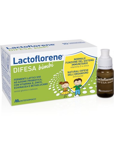 LACTOFLORENE DIFESA BAMBINI 10 FLACONI 100 ML