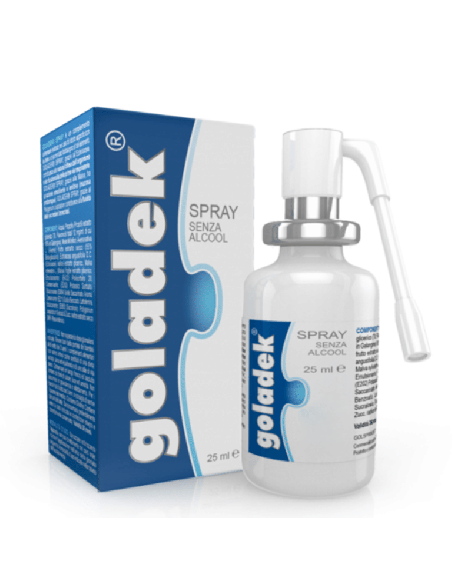 GOLADEK SPRAY NO ALCOOL 25 ML