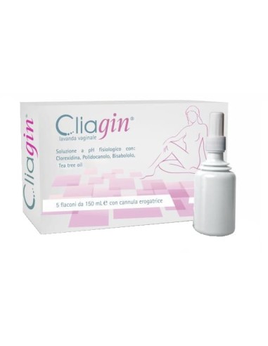 LAVANDA VAGINALE CLIAGIN 150ML 5 PEZZI