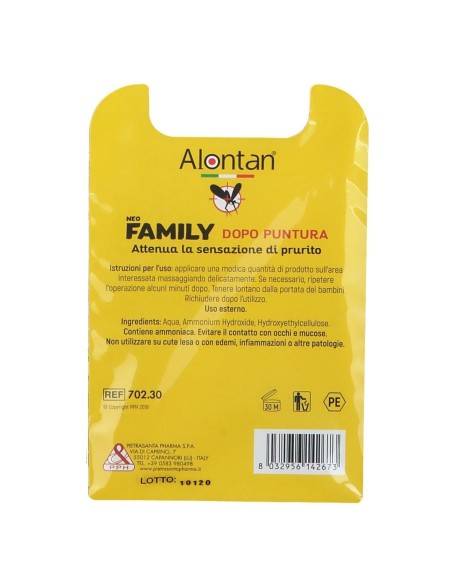 ALONTAN DOPO PUNTURA AMMONIACA 14 ML