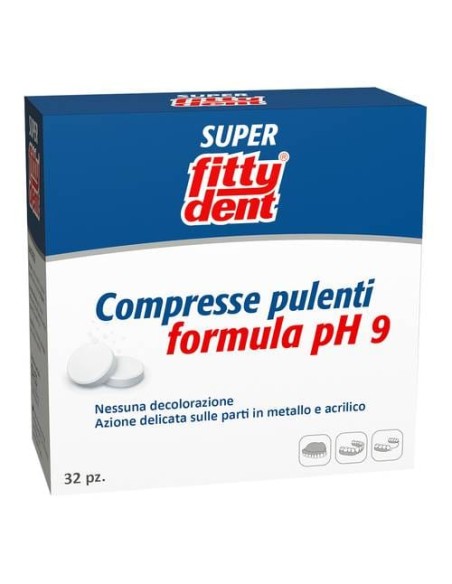FITTYDENT 32 COMPRESSE DET OS