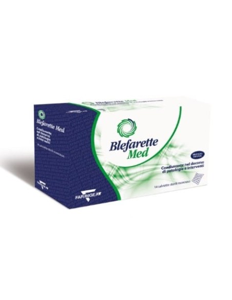 SALVIETTINE OCULARI MEDICATE BLEFARETTE MED 14 PEZZI