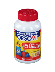 ORSOVIT CARAMELLE GOMMOSE 90 PEZZI