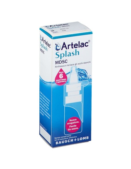 ARTELAC SPLASH MULTIDOSE GOCCE OCULARI FLACONE 10 ML