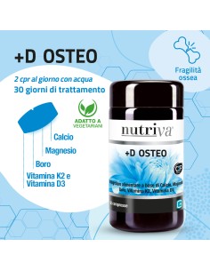 NUTRIVA +D OSTEO 60 COMPRESSE 2