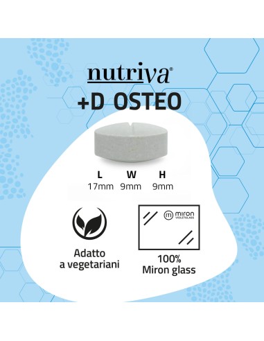 NUTRIVA +D OSTEO 60 COMPRESSE