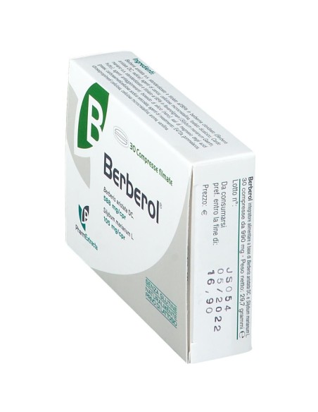 BERBEROL 30 COMPRESSE
