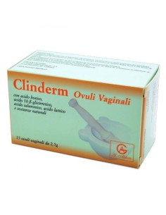 CLINDERM 15 OVULI VAGINALI 2,5 G
