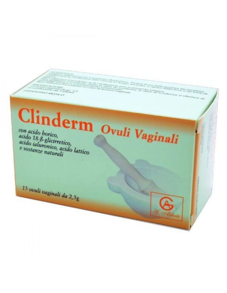CLINDERM 15 OVULI VAGINALI 2,5 G