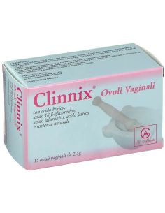 CLINNIX 15 OVULI VAGINALI 2,5 G
