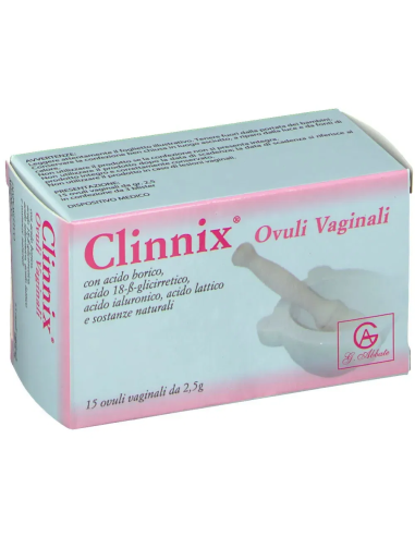 CLINNIX 15 OVULI VAGINALI 2,5 G