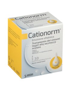 CATIONORM GOCCE 30 FIALE MONODOSE DA 0,4 ML