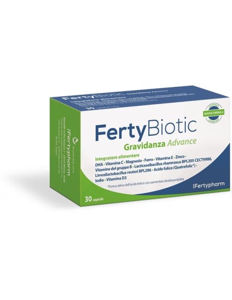 FERTYBIOTIC GRAVIDANZA ADVANCE 30 CAPSULE DA 1,15 G