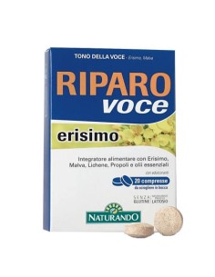 RIPARO VOCE ERISIMO 20 COMPRESSE