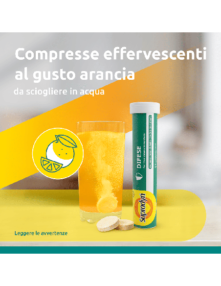 SUPRADYN DIFESE 15 COMPRESSE EFFERVESCENTI