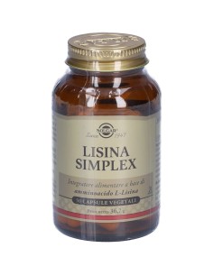 LISINA SIMPLEX 50 CAPSULE VEGETALI