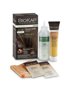 BIOS LINE BIOKAP NUTRICOLOR DELICATO RAPID TINTA 6,06 BIONDO SCURO AVANA 135 ML