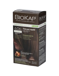 BIOS LINE BIOKAP NUTRICOLOR DELICATO RAPID TINTA 6,06 BIONDO SCURO AVANA 135 ML 2