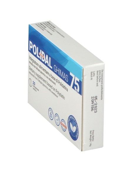 POLIDAL 75 20 COMPRESSE