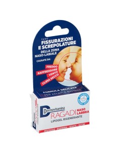 DERMOVITAMINA RAGADI NASO E LABBRA LIPOGEL RIGENERANTE 8 ML