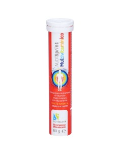 NUTRISPRINT MULTIVITAMINICO 20 COMPRESSE EFFERVESCENTI 80 G SENZA ZUCCHERO