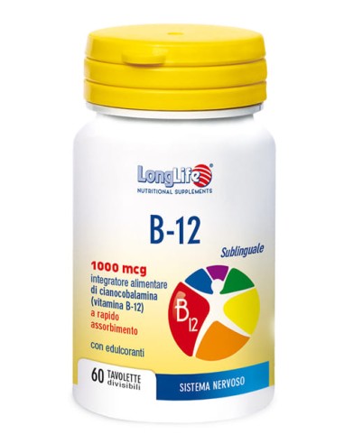 LONGLIFE B12 1000 MCG 60 TAVOLETTE