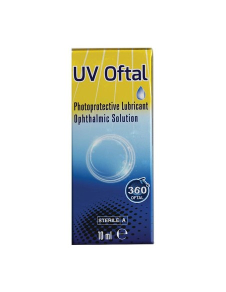 UV OFTAL SOLUZIONE OFTALMICA LUBRIFICANTE FOTOPROTETTIVA 10 ML
